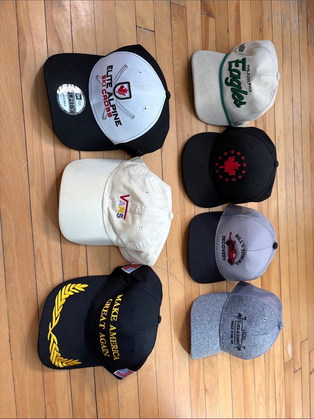 Assorted Logo Baseball Caps - Mixed Colors